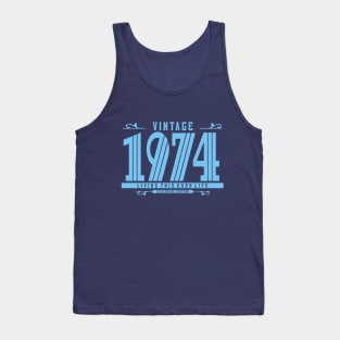 46th Birthday T-Shirt - Vintage 1974 Tank Top